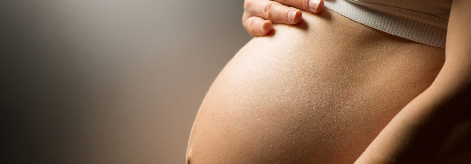 Pregnant stomach